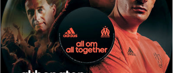 Le maillot de l'OM conçu par Akhenaton & Pablo Reinoso / Le Maxi "Lumière Orange" d'Akhenaton